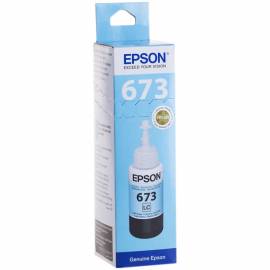 Чернила ориг. Epson T6735 светло-голубые для L800 (70мл)