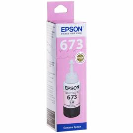 Чернила ориг. Epson T6736 светло-пурпурные для L800 (70мл)