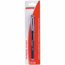 Ручка гелевая Berlingo "Silk" синяя, 0,5мм, блистер