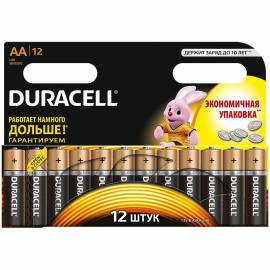 Батарейка Duracell Basic AA (LR06) 12BL