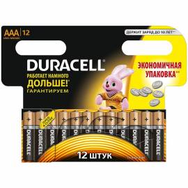 Батарейка Duracell Basic AAA (LR03) 12BL