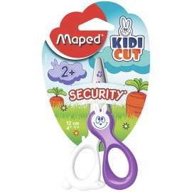 Ножницы детские Maped "Kidi Cut" 12см, лезвия из стекловолокна, европодвес