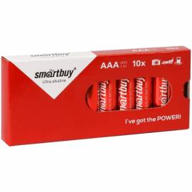 Батарейка SmartBuy AAA (LR03) 10 картон.уп.