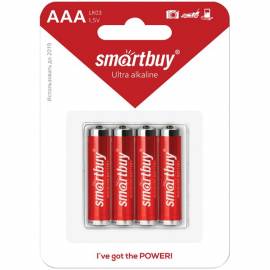 Батарейка SmartBuy AAA (LR03) BC4