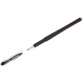 Ручка гелевая Berlingo "Ultra" черная, 0,5мм, грип, игольчатый стержень