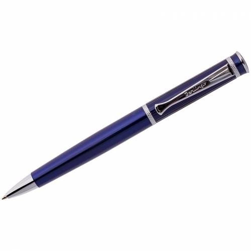 Ручка шариковая Berlingo "Velvet Premium" синяя, 0,7мм, корпус синий, поворот., инд. упак.
