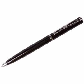 Ручка шариковая Berlingo "Silver Standard" синяя, 0,7мм, корпус черный, поворот., инд. упак.