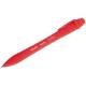 Ручка шариковая автоматическая Milan "Sway" красная, 1 мм, софттач
