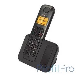 TEXET TX-D6605A черный (АОН/Caller ID, спикерфон, 10 мелодий, поиск трубки)