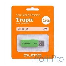 USB 2.0 QUMO 32GB Tropic Green [QM32GUD-TRP-Green] 