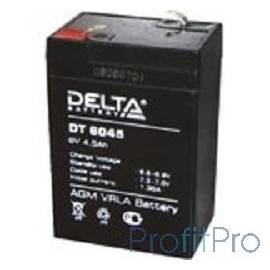 Delta DT 6045 (4.5 А\ч, 6В) свинцово- кислотный аккумулятор 