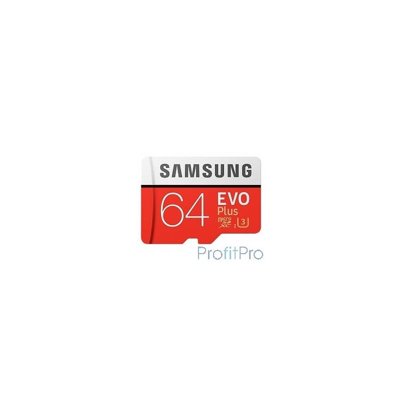 Карта памяти samsung 64gb evo plus