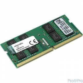 Kingston DDR4 SODIMM 16GB KVR24S17D8/16 PC4-19200, 2400MHz, CL17