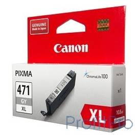 Canon CLI-471XLGY 0350C001 Картридж для PIXMA MG5740/MG6840/MG7740, серый