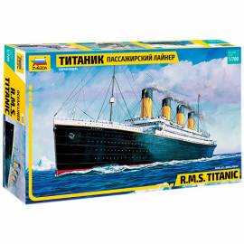 Модель для сборки Звезда "Пассажирский лайнер "Титаник", масштаб 1:700