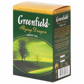 Чай Greenfield "Flying Dragon", зеленый, листовой, 100г