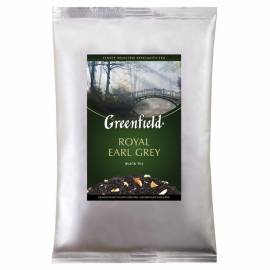 Чай Greenfield "Royal Earl Grey", черный листовой, с бергамотом, с цедрой, пакет, 250г