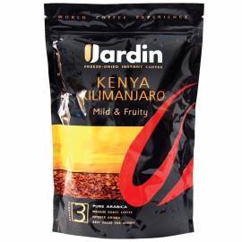 Кофе растворимый Jardin "Kenya Kilimanjaro", сублимированный, мягкая упаковка, 150г