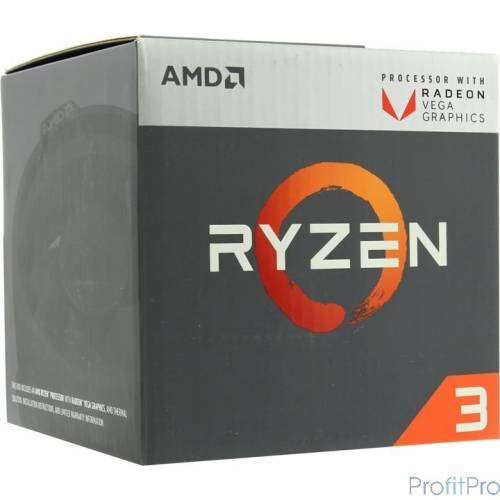 CPU AMD Ryzen Ryzen 3 2200G BOX 3.5-3.7GHz, 4MB, 65W, AM4, RX Vega Graphics