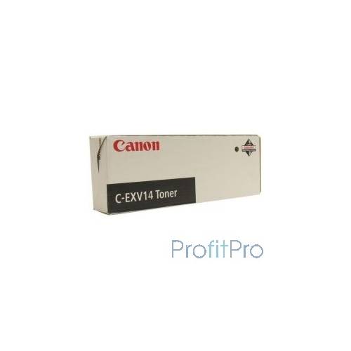 Canon C-EXV14(2 тубы) 0384B002 Тонер для iR2016/2020, Черный, 2 x 8300 стр.