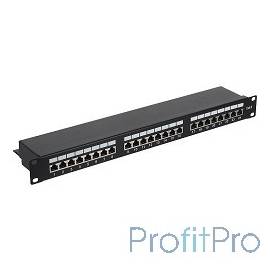 Gembird Коммутационная панель Cablexpert экранированная, 24 порта категории 6, размер 19&apos&apos 1U(NPP-C624-002)