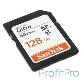 SecureDigital 128Gb SanDisk SDSDUNC-128G-GN6IN SDXC Class 10, UHS-I