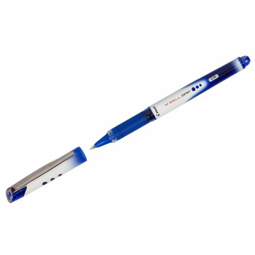 Ручка-роллер Pilot "V-Ball" синяя, 0,5мм, грип, одноразовая
