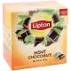 Чай Lipton "Mint Шоколад", черный, с мятой, 20 пакетиков-пирамдок по 1,8г