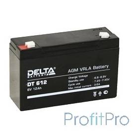 Delta DT 612 (12А\ч, 6В) свинцово- кислотный аккумулятор 