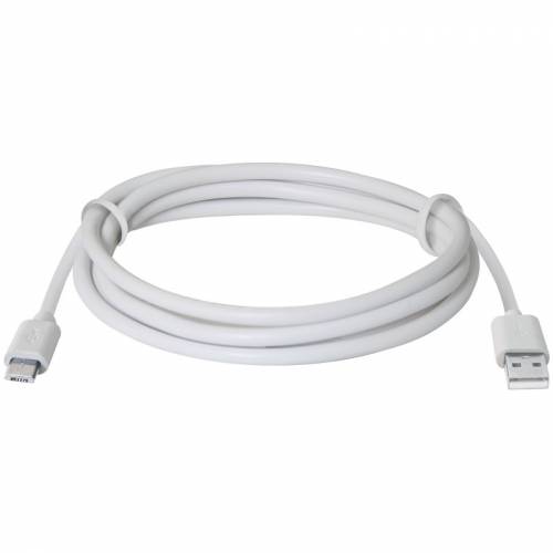 Кабель Defender USB2.0 (A) - microUSB (B), 1м, белый