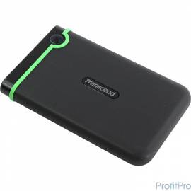 Transcend Portable HDD 2Tb StoreJet TS2TSJ25M3S USB 3.0, 2.5", black-green