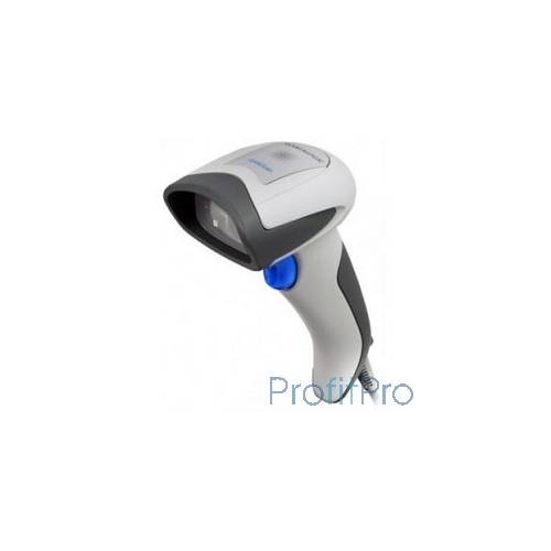Datalogic QuickScan QD2430 [QD2430-WHK1] Grey/White Сканер штрихкодов ручной, 2D имидж, серый, кабель USB