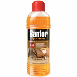 Средство для мытья пола Sanfor, концентрат, 0,92л