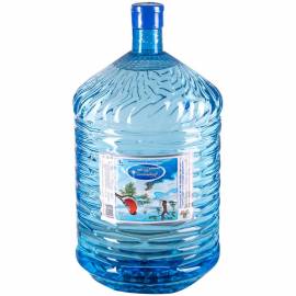 Вода питьевая негазированная Утренняя звезда, 19л, одноразовый пластиковый бутыль
