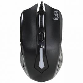 Мышь игровая Smartbuy RUSH 712, USB, с подсветкой, черный, 4btn+Roll