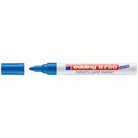 Маркер-краска Edding "8750" синяя, 2-4мм, для промышленной графики