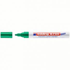 Маркер-краска Edding "8750" зеленая, 2-4мм, для промышленной графики