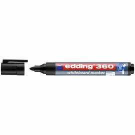 Маркер для белых досок Edding "360" черный, пулевидный, 1,5-3,0мм