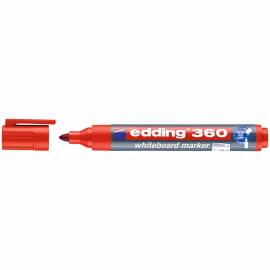 Маркер для белых досок Edding "360" красный, пулевидный, 1,5-3,0мм
