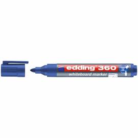 Маркер для белых досок Edding "360" синий, пулевидный, 1,5-3,0мм