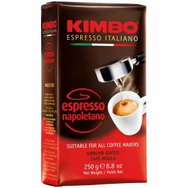 Кофе молотый Kimbo "Espresso Napoletano", вакуумный пакет, 250г