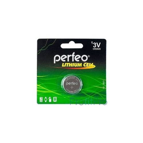 Perfeo CR2025/1BL Lithium Cell (1 шт. в уп-ке)