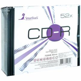 Диск CD-R 700Mb Smart Track 52x Slim Sl-5