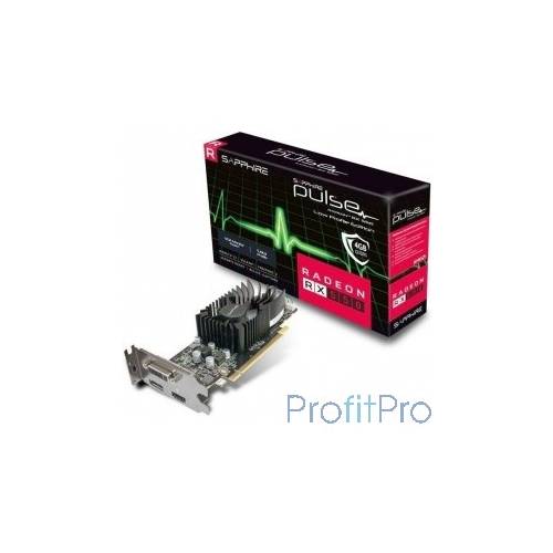 Sapphire RX 550 PULSE [11268-09-20G] RX 550 4G PULSE AMD Radeon RX 550 4096Mb 128bit GDDR5 1206/6000 DVIx1/HDMIx1/DPx1/HDCP
