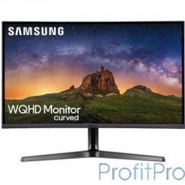 LCD Samsung 31.5" C32JG50QQI черный VA LED Curved 2560x1440 4ms 144Гц 16:9 300cd 3000:1 DisplayPort HDMIx2 AudioOut