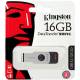 Память Kingston "SWIVL" 16GB, USB 3.1 Flash Drive, черный