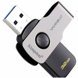 Память Kingston "SWIVL" 32GB, USB 3.1 Flash Drive, черный