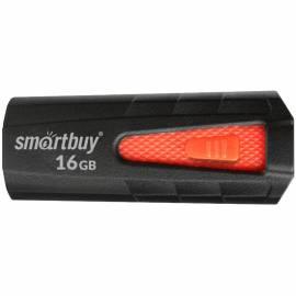 Память Smart Buy "Iron" 16GB, USB 3.0 Flash Drive, красный, черный