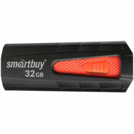 Память Smart Buy "Iron" 32GB, USB 3.0 Flash Drive, красный, черный