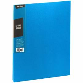 Папка на 2-х кольцах Berlingo "Color Zone", 35мм, 600мкм, синяя